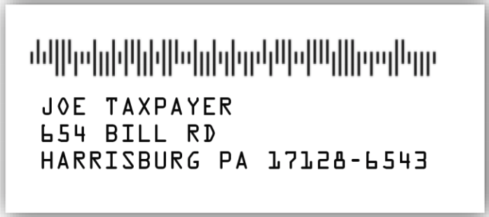 Intelligent Mail Barcodes (IMB) Example